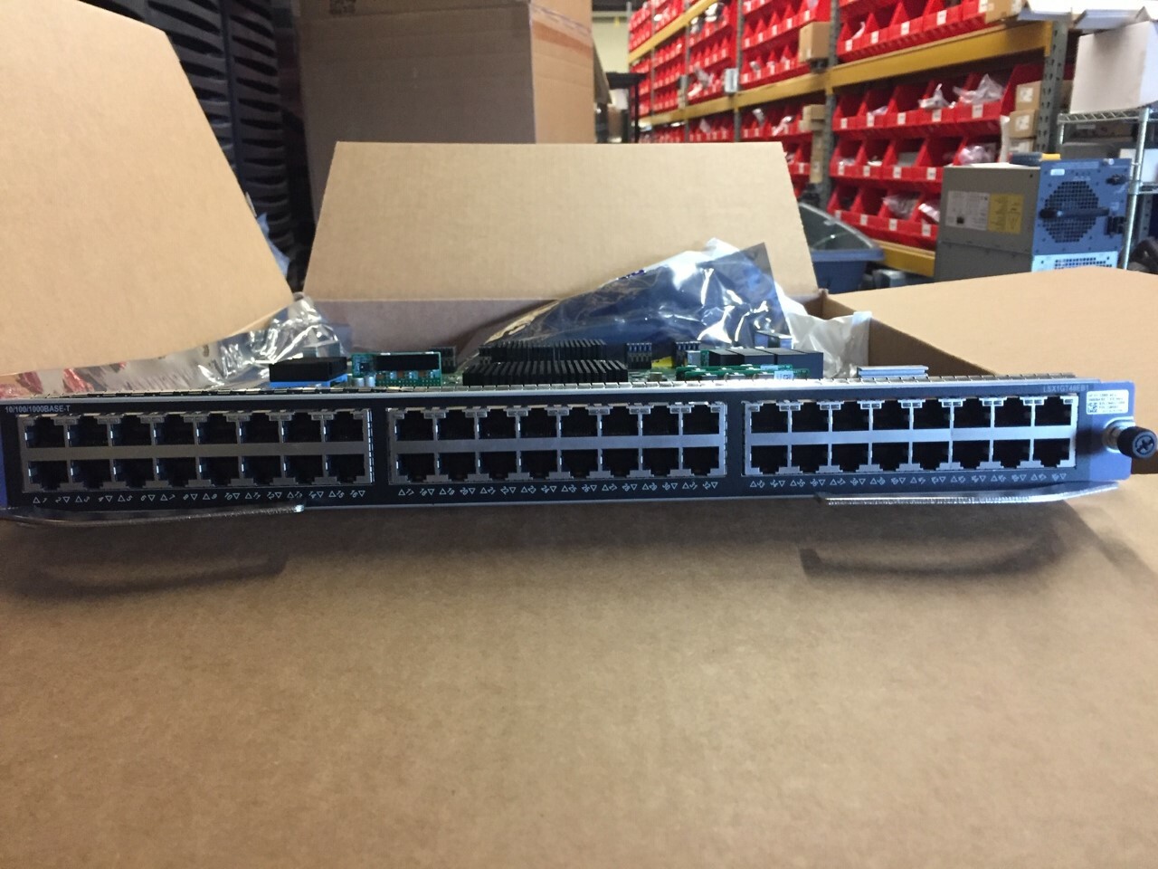 JG856A HPE FLEXFABRIC 12900 48-PORT 10/100/1000BASE-T EB MODULE