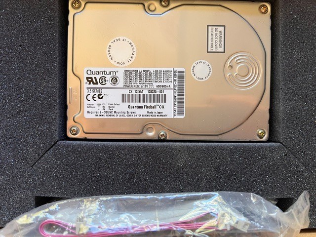 Quantum Fireball CX 13.5AT 138225-001 CX13A011 Rev 02-B HD + Hardware