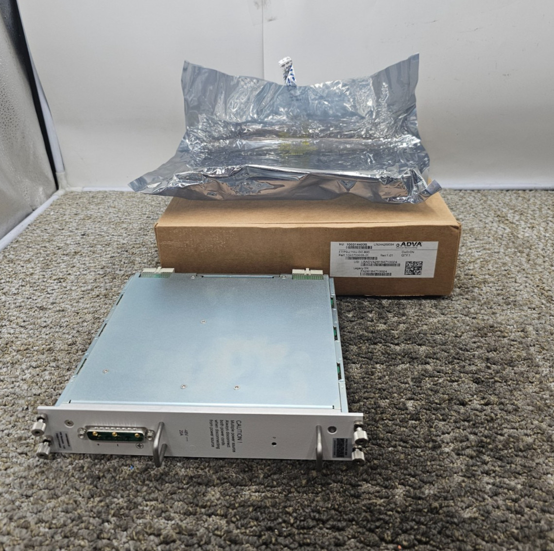 ADVA 1040700005-01 F7 / PSU/7HU-DC-800 Power Supply Module 4029561001