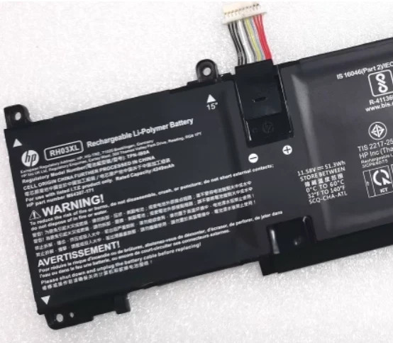 OEM Genuine 51.3Wh RH03XL Battery for HP ProBook 460 G11 465 G11 RH03042XL NEW！！