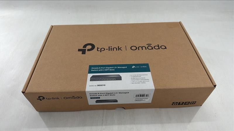 TP-LINK TL-SG3210 Gigabit 8-Port Managed Switch - New in Box
