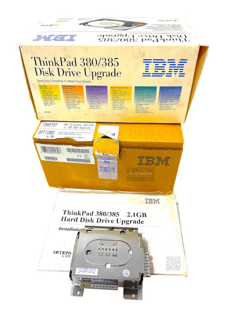 73H9797 I IBM ThinkPad 380/385 2.1GB IDE HardDisk Drive 73H6427 73H9844 OPEN BOX