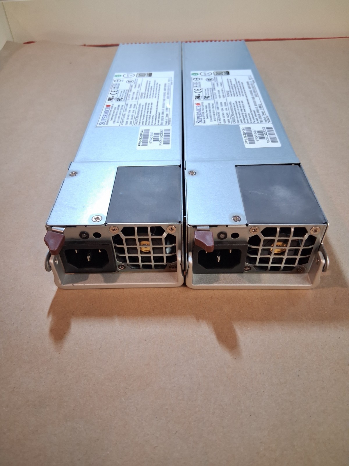 *Lot of 2* Supermicro PWS-1K28P-SQ 1280W 1U Redundant Power Supply