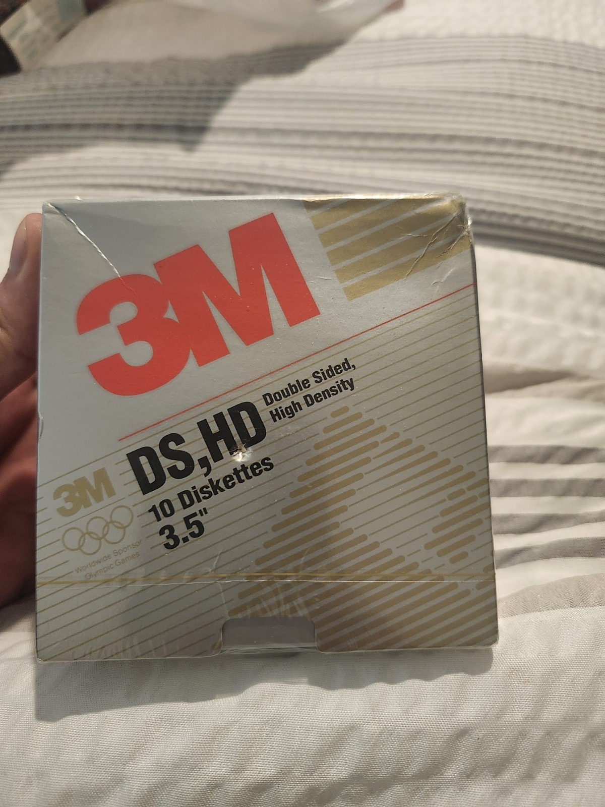 3M DS HD Double Sided High Density Density 3.5" Diskettes 2.0NEW SEALED 506