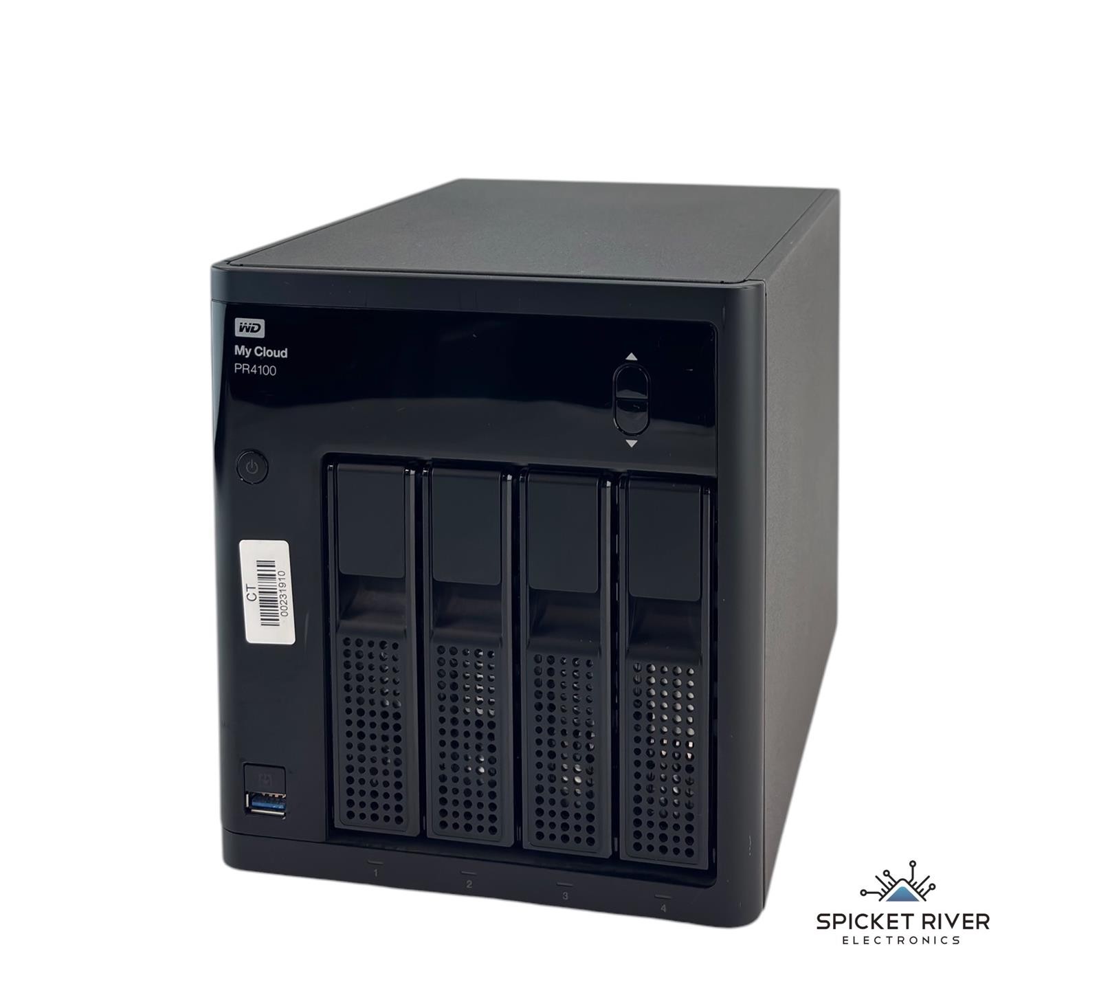 Western Digital My Cloud PR4100 4-Bay NAS Network Storage w/ 4x 2TB WD Red HDDs