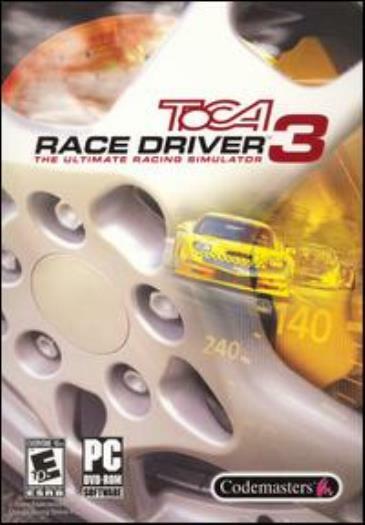 ToCA Race Driver 3 w/ Manual PC DVD drive outdoor GT car truck auto racing game
