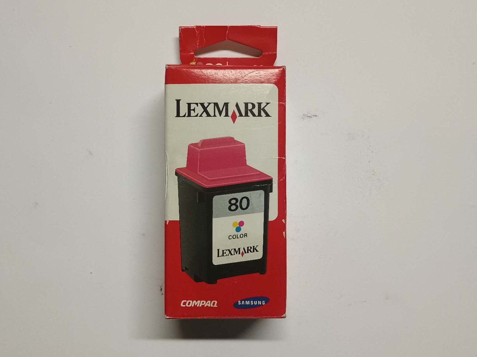 Genuine Lexmark 80 Color Inkjet Cartridge 12A1980 OEM Seale