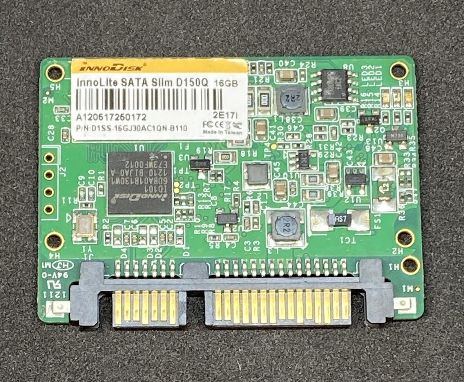 InnoDisk InnoLite Slim D150Q 16GB SATA SSD D1SS-16GJ30AC1QN-B110