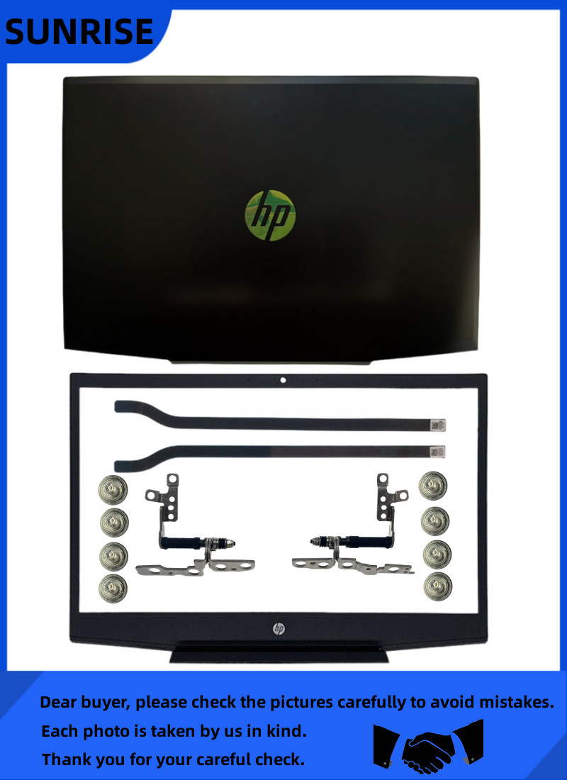 New For HP Pavilion 15-CX Series TPN-C133 LCD Back Cover/ Front Bezel/Hinges