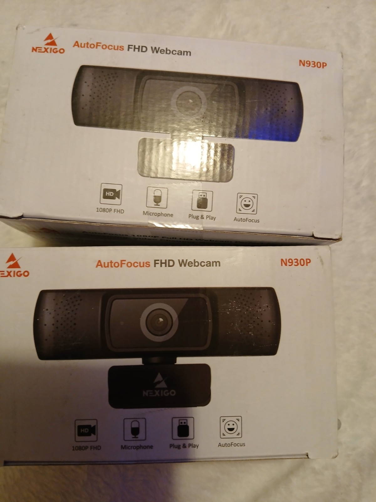 NexiGo N930(Gen2) 1080P Webcam With Auto Focus And Privacy Cover 