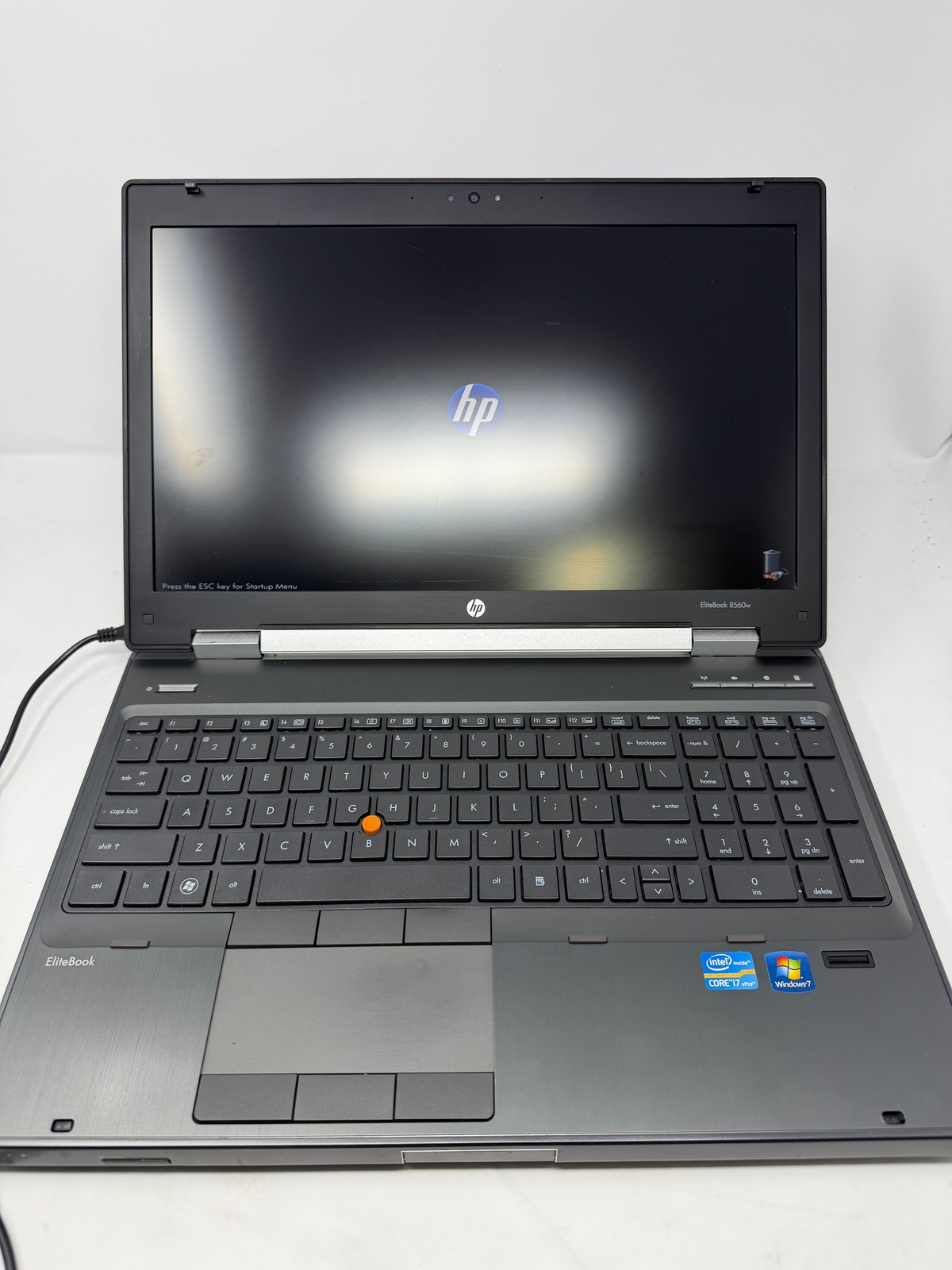 HP EliteBook 8560w i7-2760QM 8GB Quadro 1000 No HD Bad Battery Grade B