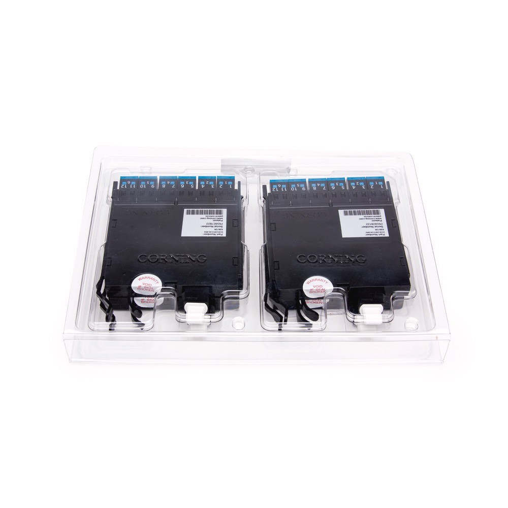 Corning ECM-UM12-04-89G-Z 12 Fiber LC Duplex to MTP (pinned) Module (Pack of 4)