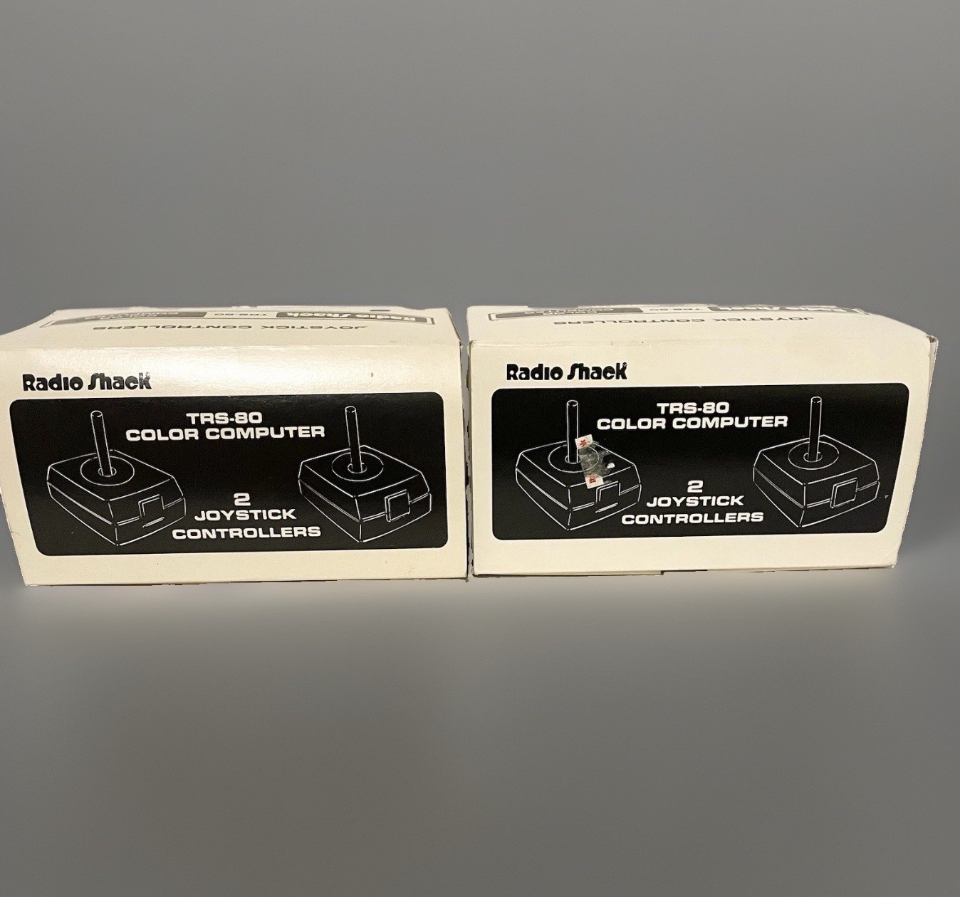 Vintage Computer Joystick Controllers - Total Of 4, TRS-80 Radio Shack 26-3008
