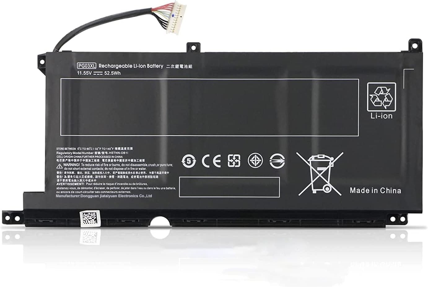 PG03XL HSTNN DB9G HSTNN OB1I L48430 AC1 L48495 005 L48430 2C1 Laptop Battery