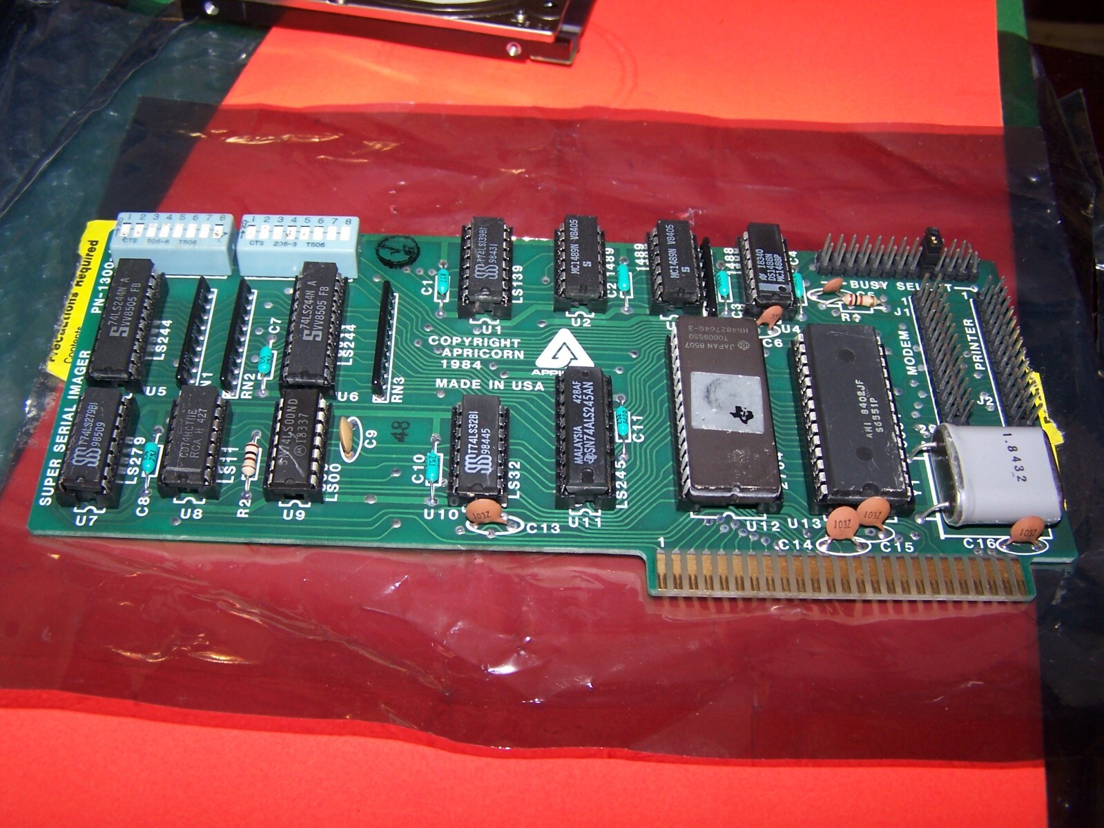 Apricorn Super Seral Imager P/N 1300-45 for the Apple II - 1984