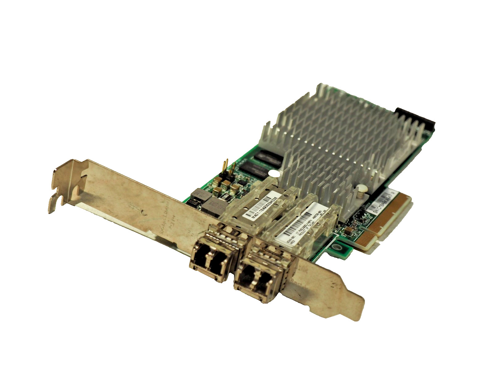 HP 468349-001 NC522SFP Dual Port 10GbE Gigabit Network Adapter w/2* 10G SFP