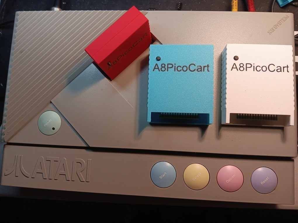 A8 PicoCart (multi-cart) for the Atari 8 bit computers