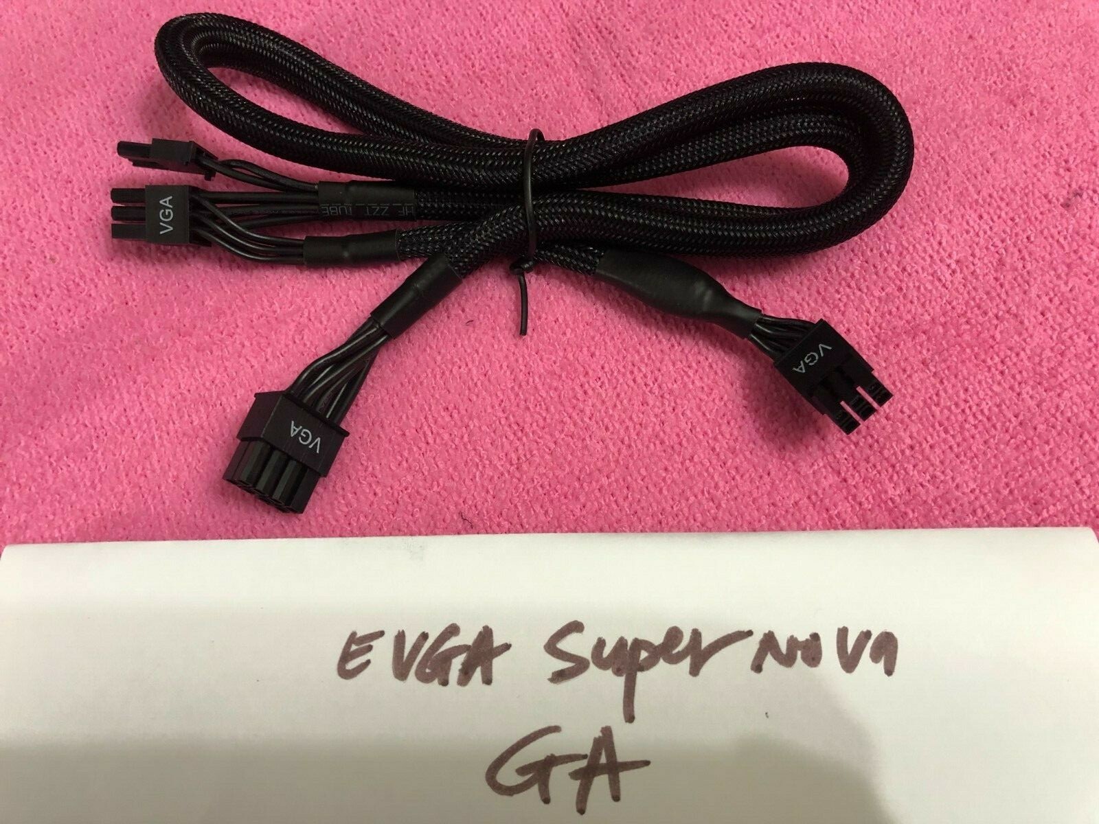 EVGA SUPERNOVA GOLD 550GA  650GA  8 PIN TO 8+6 PIN  PCIE VGA CABLE,ORIGINAL