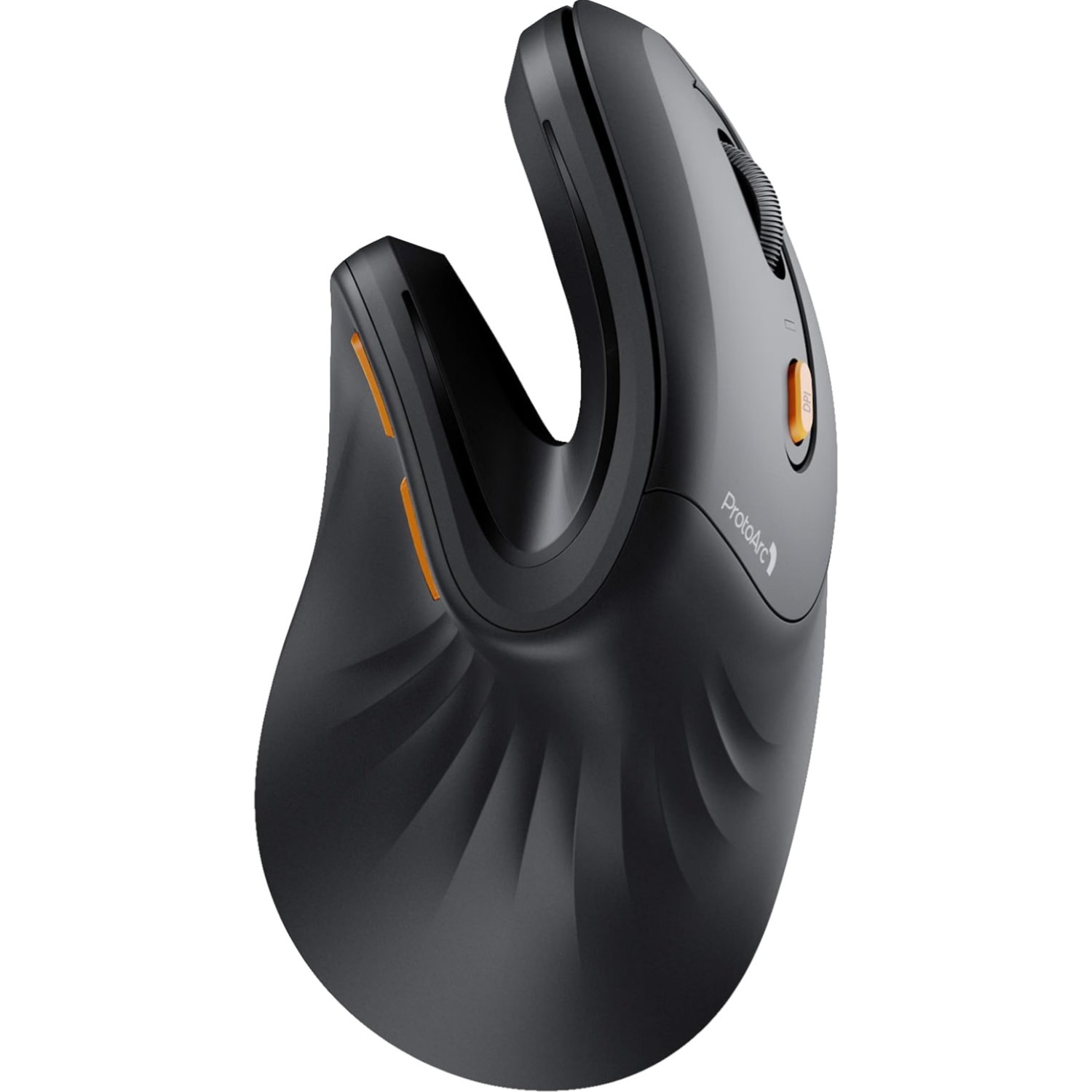 ProtoArc EM11 NL Wireless Ergonomic Vertical Mouse Rechargeable Black