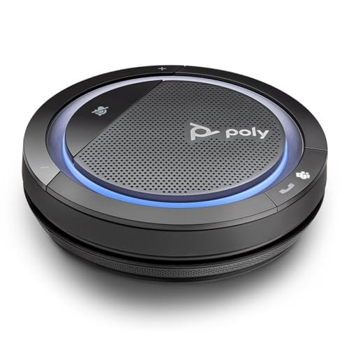 Black - PLANTRONICS POLY CALISTO 3200 IP CONFERENCE STATION VOIP SPEAKERPHONE