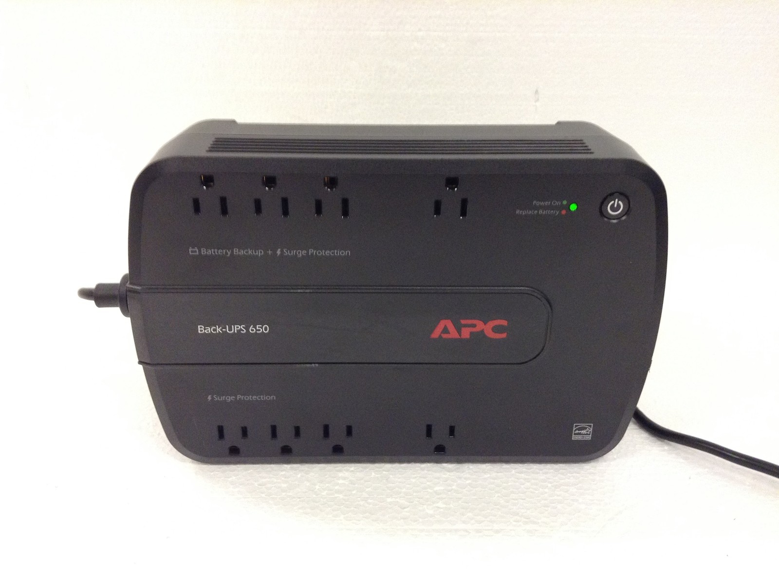 APC Back-UPS 650 BE650G1 650VA 390W UPS Battery Backup QTY NO Battery 