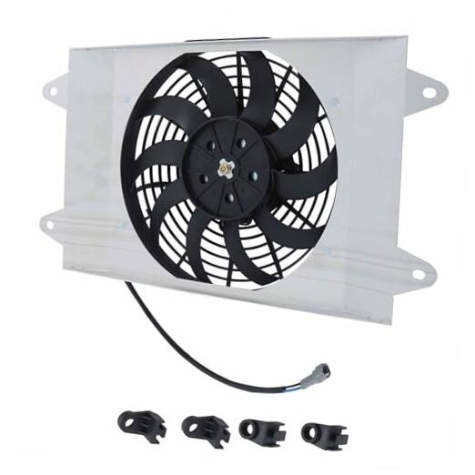 Radiator Cooling Fan Replacement for 1XD-E2405-00-00 Replacement for Yamaha