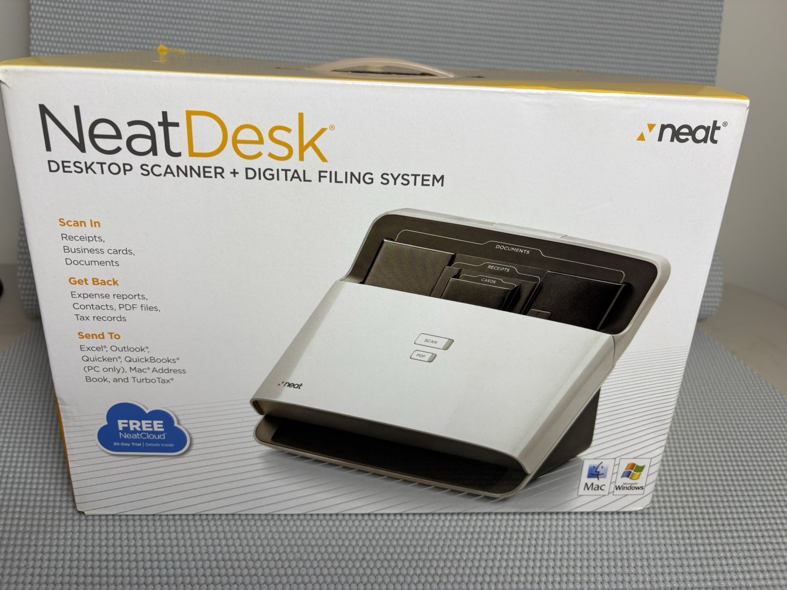 Neat NeatDesk Desktop Scanner Duplex 600 dpi USB A4 CIS 24-Bit Color