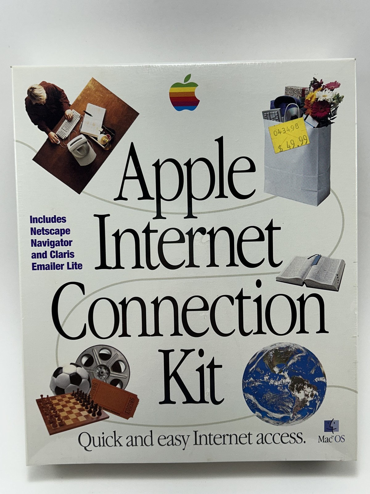 Apple Internet Connection Kit M4276LL A Mac OS Sealed Netscape Navigator 1995