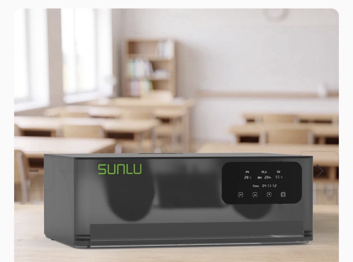 NEW SUNLU AMS Heater Upgraded your Bambu AMS Enables Drying while 3D Printing