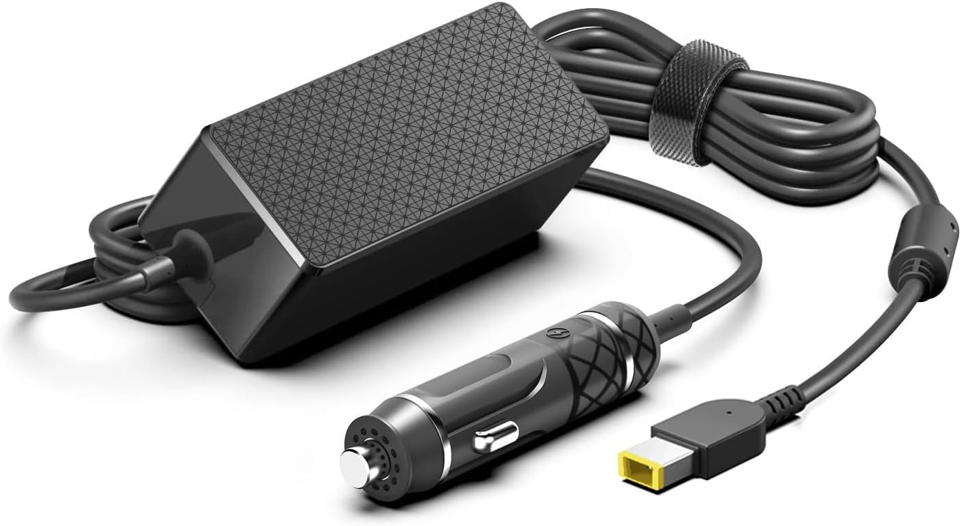 HKY Laptop Car Charger for Lenovo Legion/ThinkPad/Yoga/IdeaPad Gaming Laptop ...