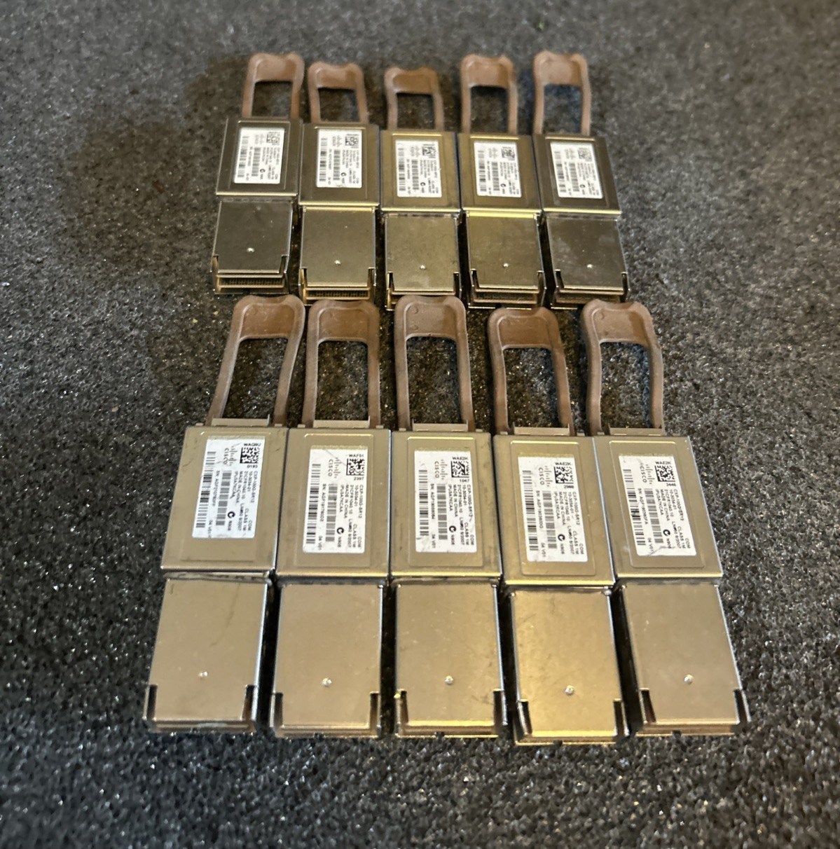 Lots of 10 Cisco CXP-100G-SR12 100G 850nm MPO Connector CXP Transceiver Module