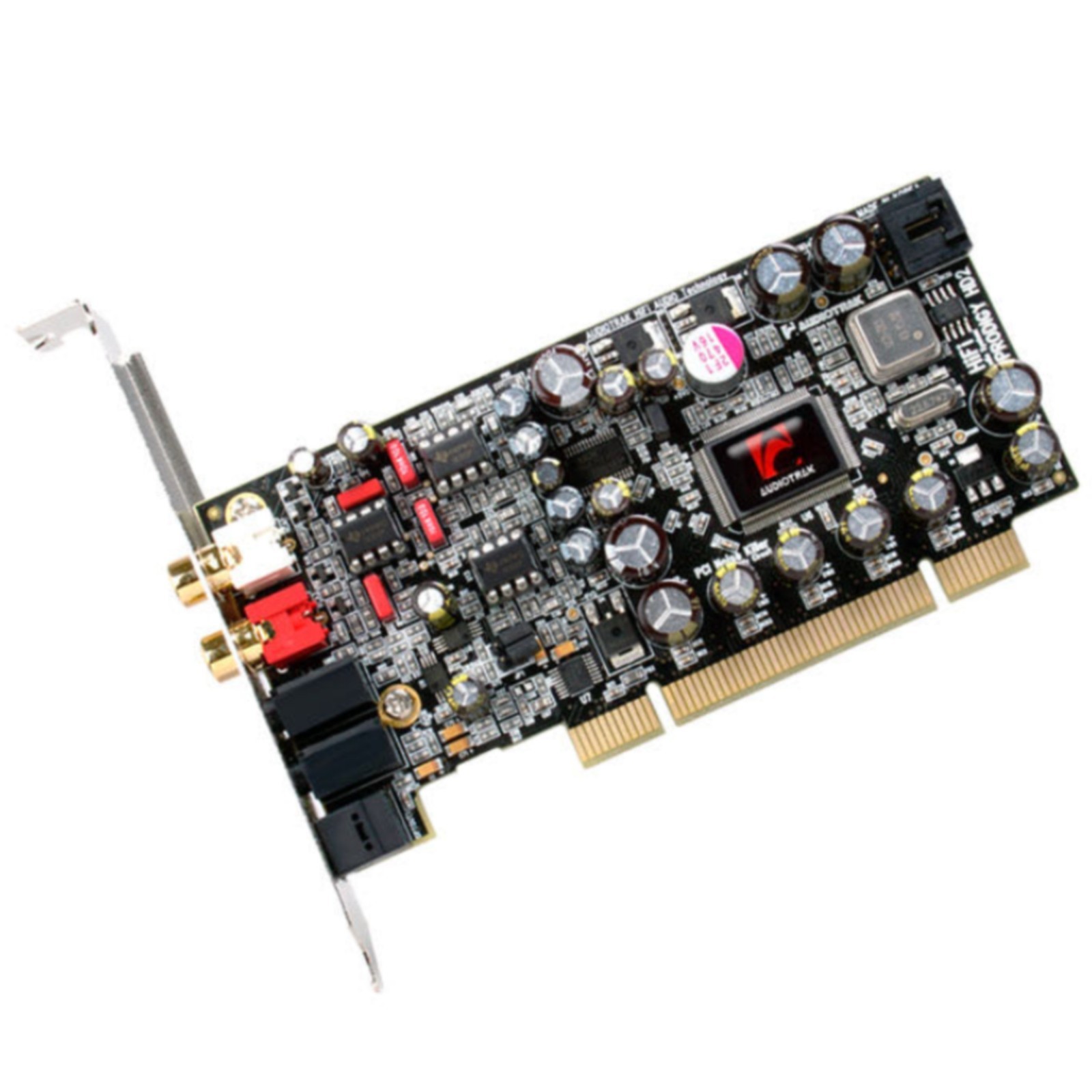 AUDIOTRAK Prodigy HD2 Black Edition PCI Sound Card 2CH 120dB Optical Out