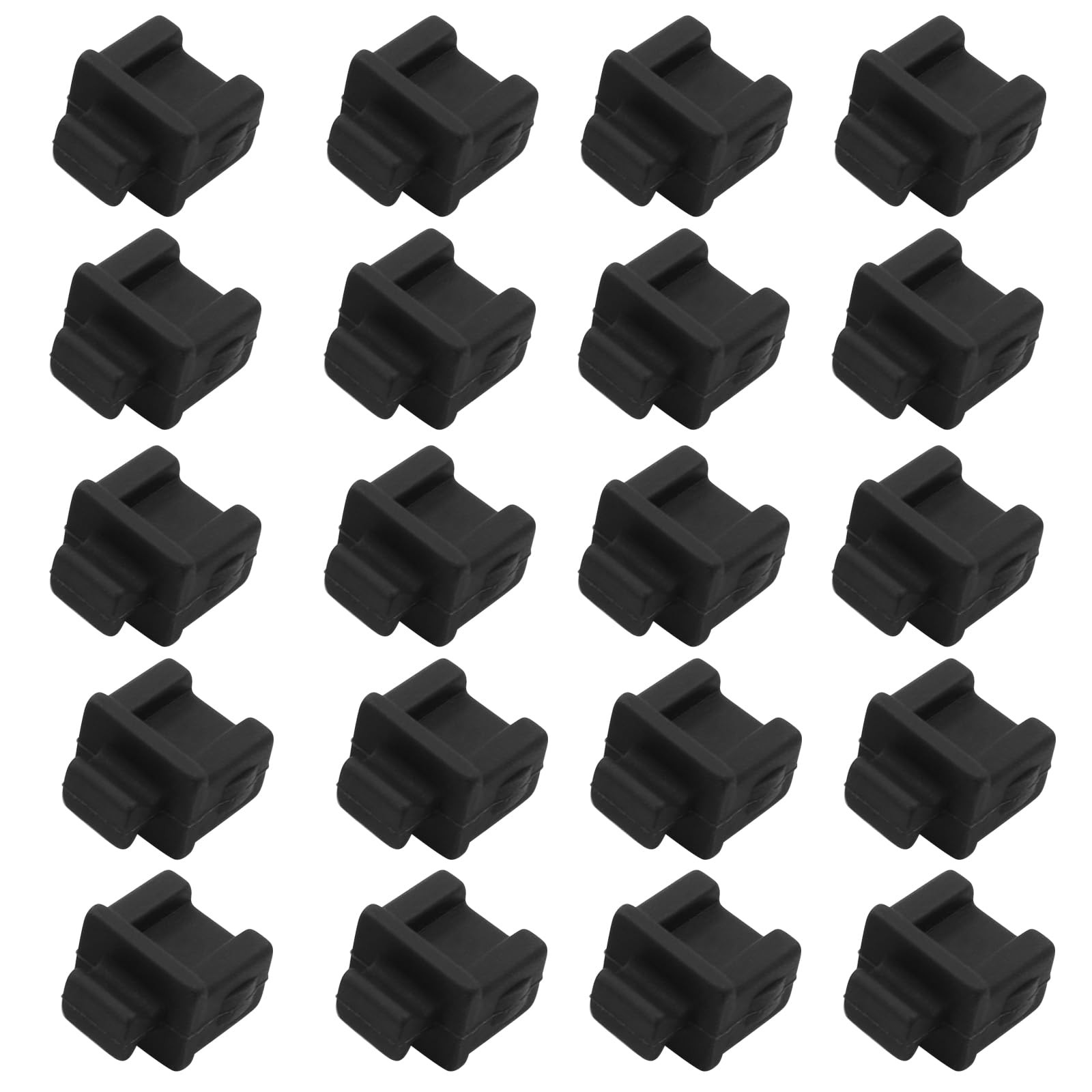 20 Pcs SFP Silicone Protectors Cap Port Cover - SFP Plug Port Protector for A...