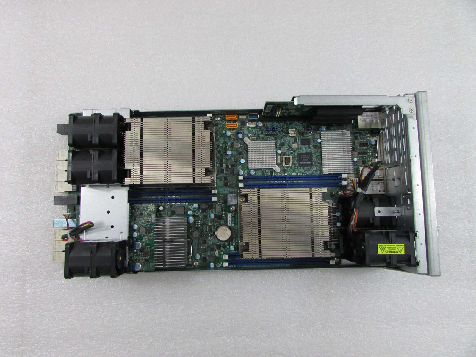 SuperMicro X10DRS-4U Node With Heatsinks (No CPU) SBB X10 for 6038R-DE2CR16L