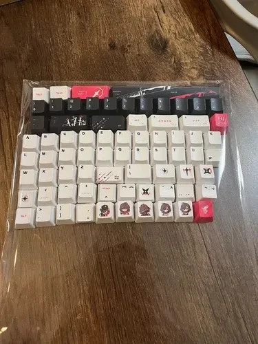 Keycap only【MINT】Yuki Aim gaming keyboard Polar 65 Katana Edition from JAPAN