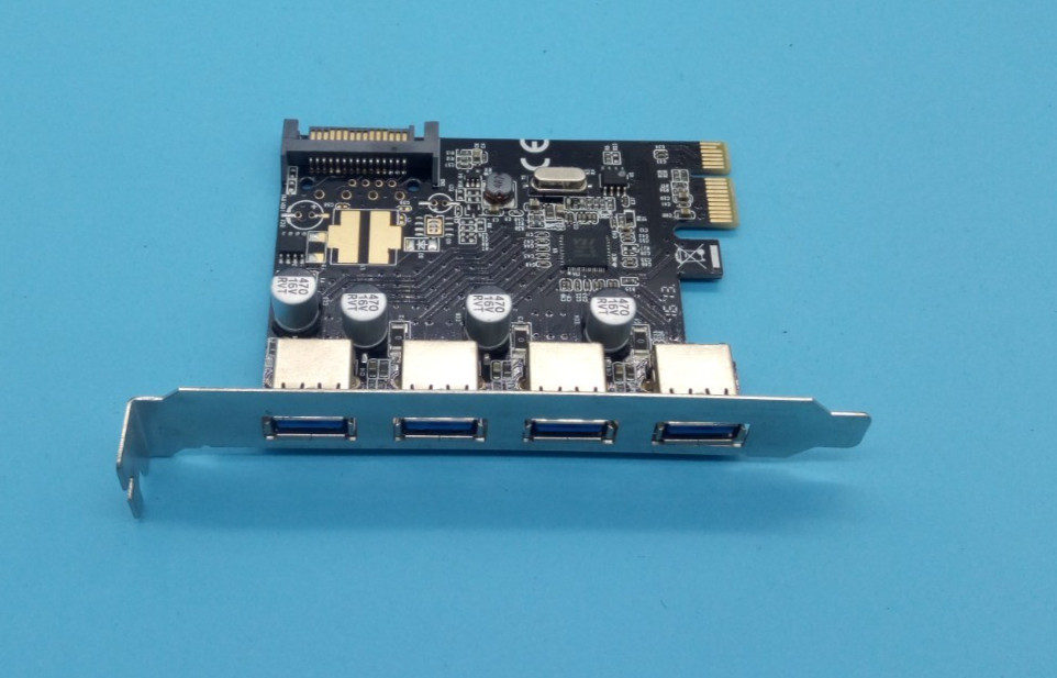 DELOCK B/N89297 4-Port PCI-e USB 3.0 Controller Card #GK14322