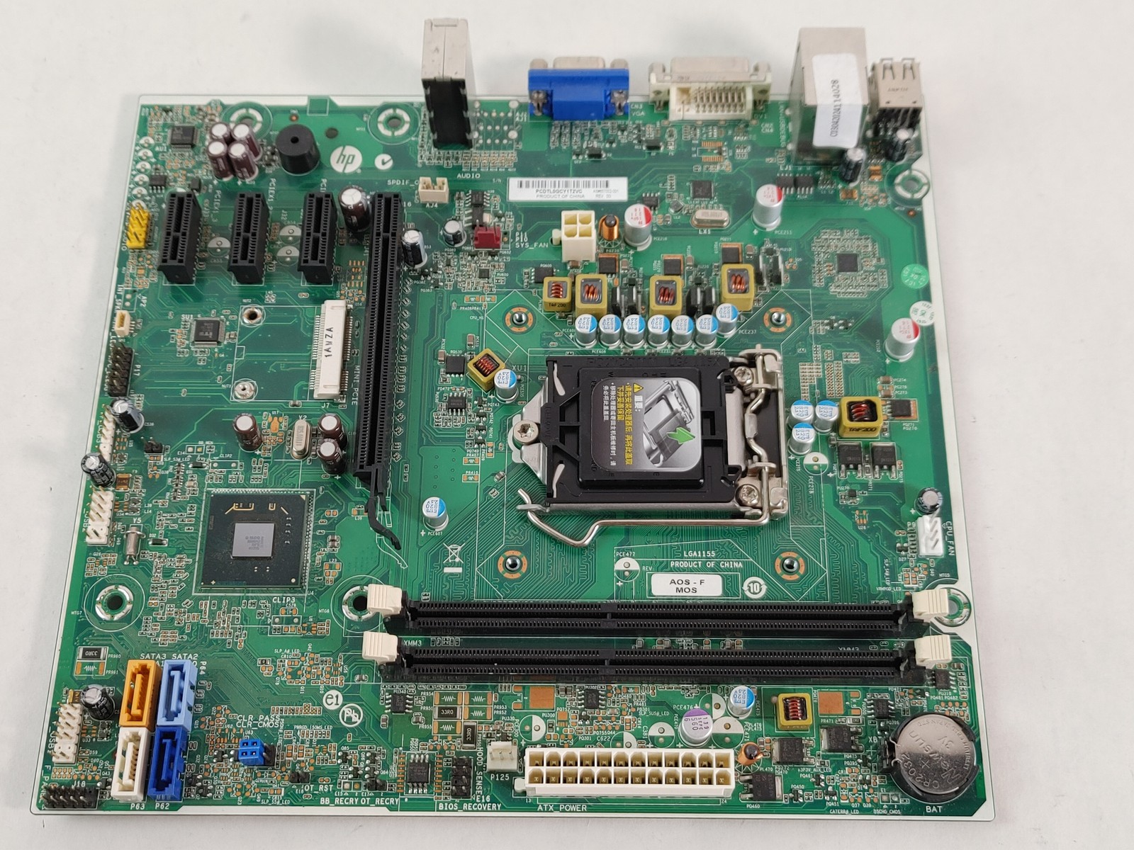 HP Pro 3400 MT LGA 1155 DDR3 SDRAM Desktop Motherboard 657002-001