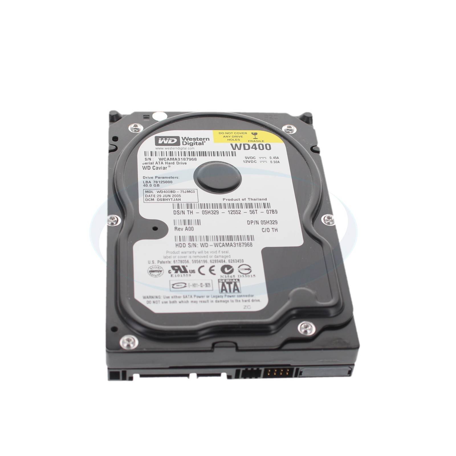 Dell 5H329 40GB SATA 7200RPM 3.5" Hard Drive