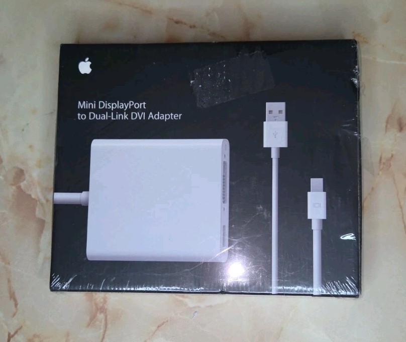 Brand new still sealed Apple Mini DisplayPort to Dual-Link DVI Adapter MB571Z/A