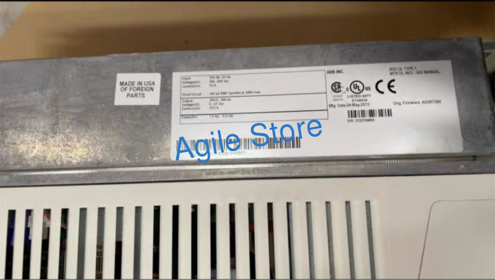 1PC NEW ACS800-U1-0009-5+P901 Variable Frequency Drive fast shipping