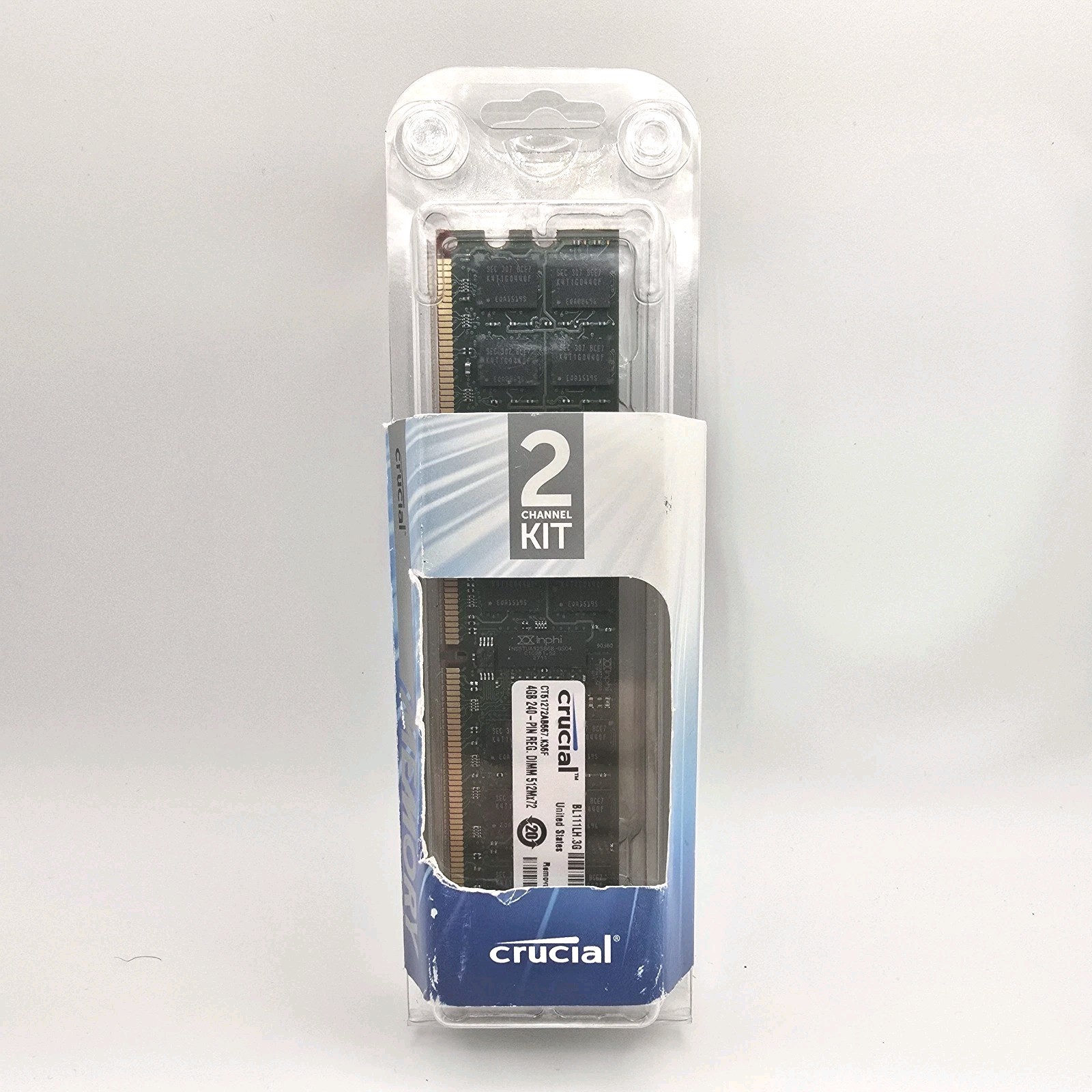 CT51272AB667.K36F - Crucial 4GB DIMM 240-Pin Memory Module
