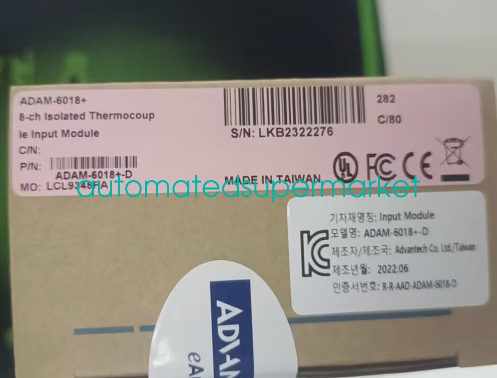 1Pcs New Advantech ADAM-6018+ ADAM-6018+-D Shipping by DHL/FedEX