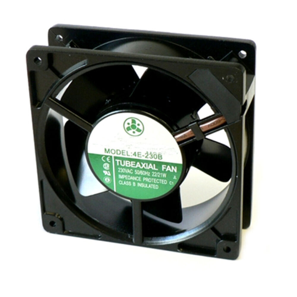 For Bi-Sonic 4E-230B 12038 230V 22/21W Metal Frame High Temperature Cooling Fan