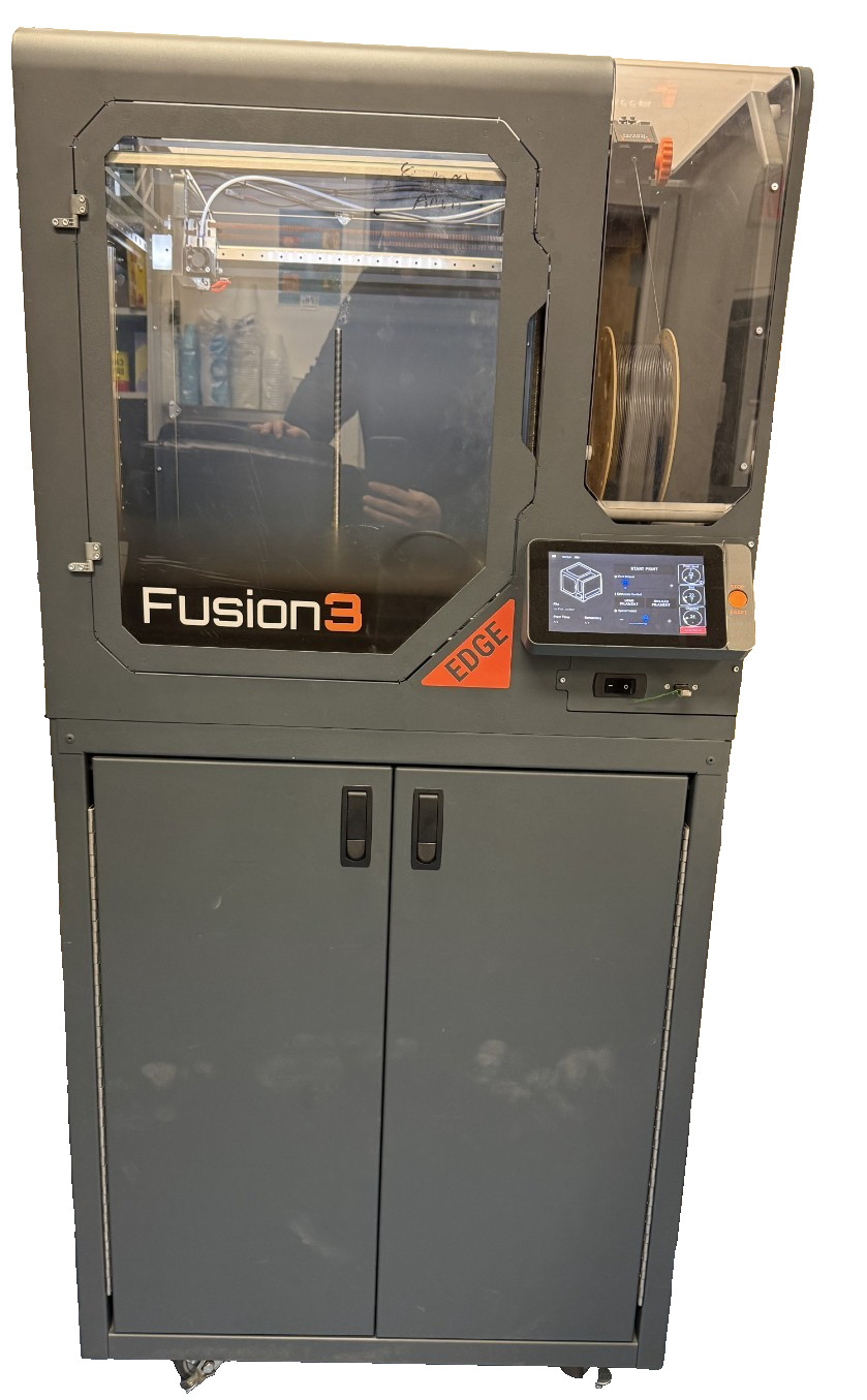 Fusion3 Edge industrial grade 3D printer brand new, w/ Edge cart And Extras
