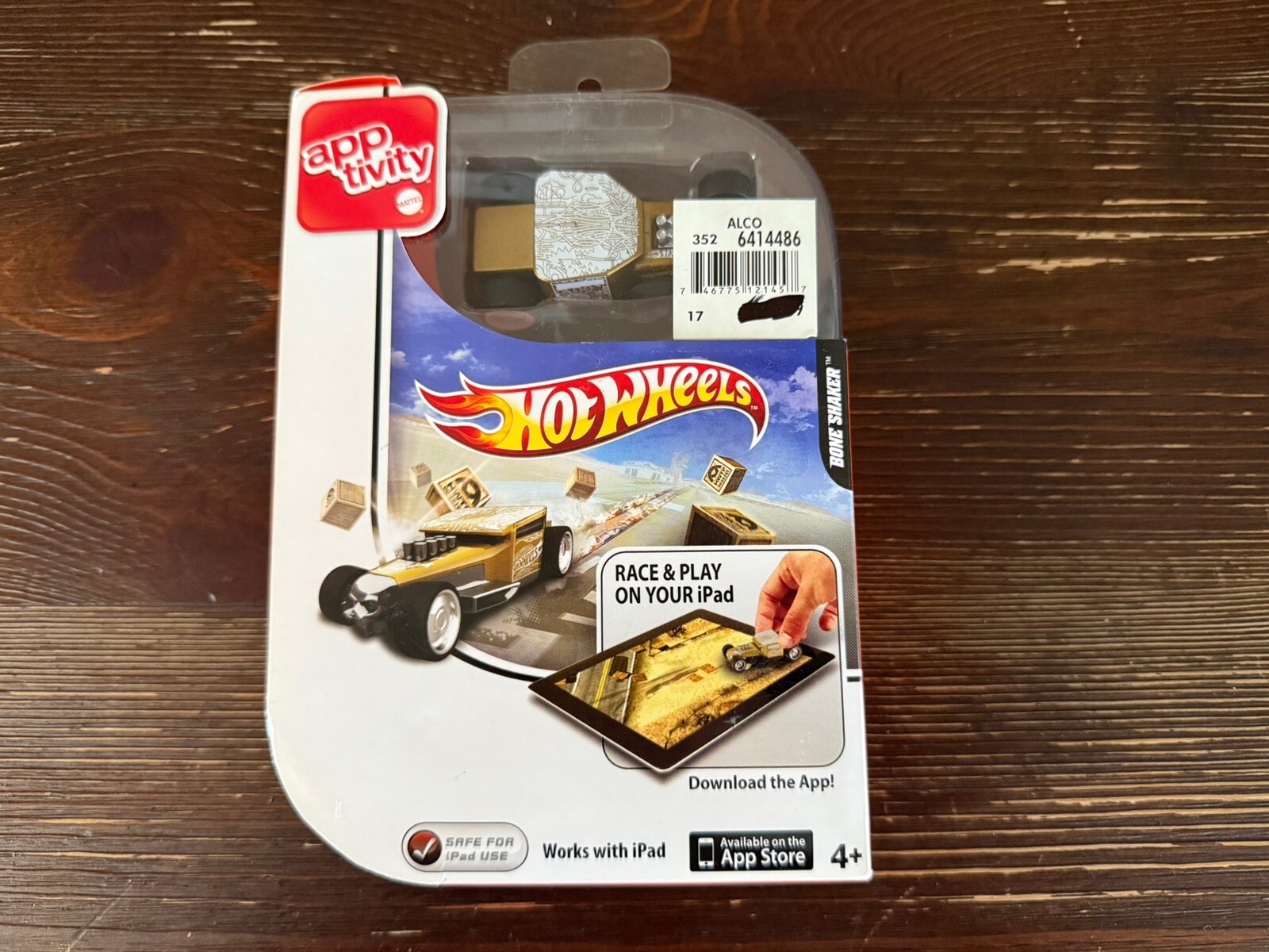Hot Wheels Apptivity Bone Shaker Race and Play 2011 With Ipad App Mattel NEW