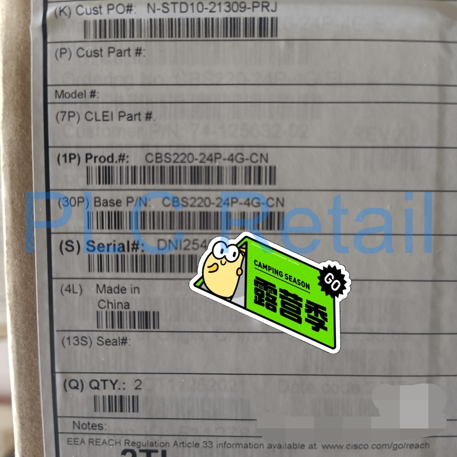 NEW CISCO exchange board CBS220-24P-4G-CN Fast delivery
