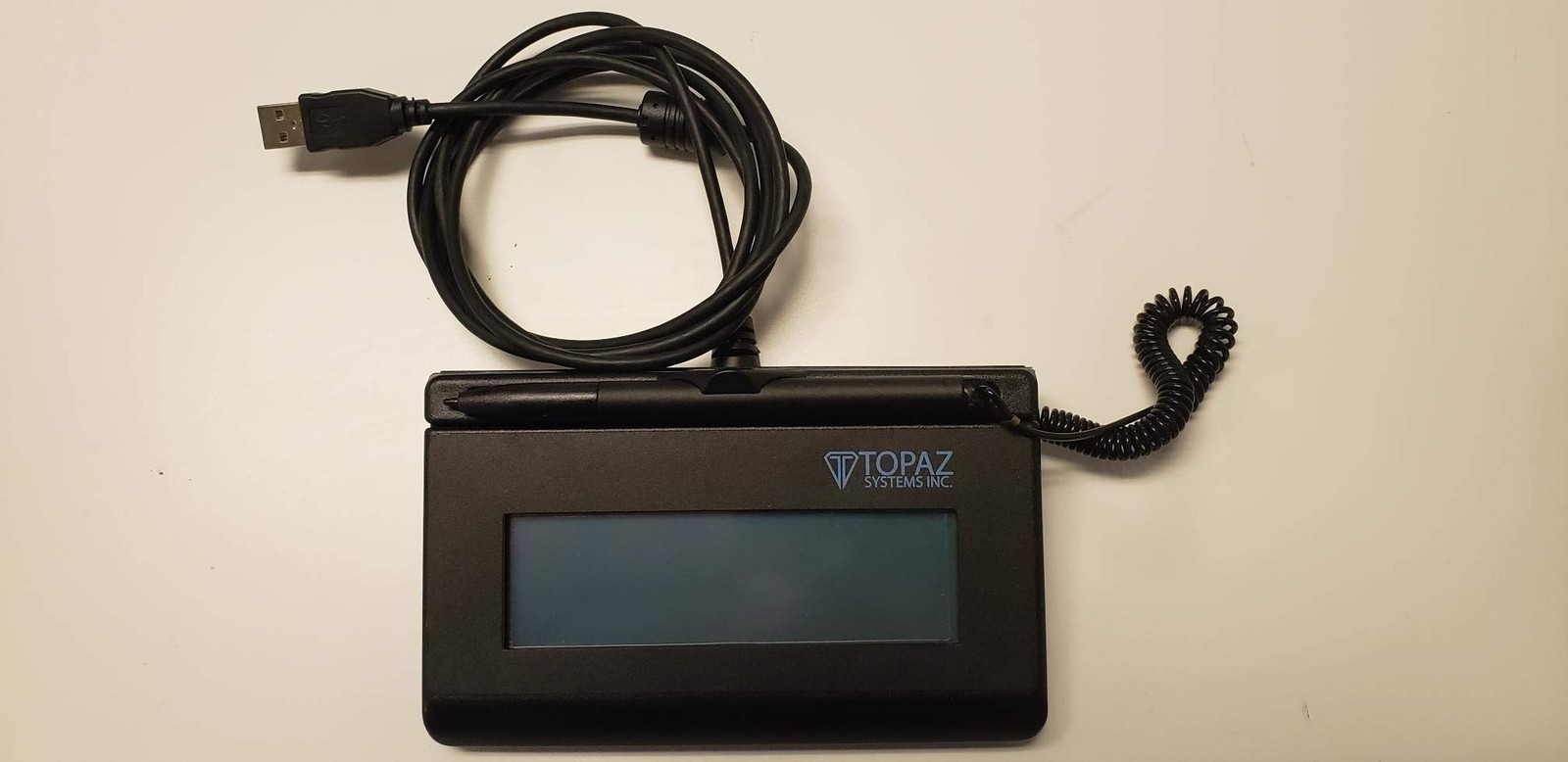 Topaz SigLite T-LBK460-HSB-R 1x5 LCD Signature Capture Pad USB  (Backlit)