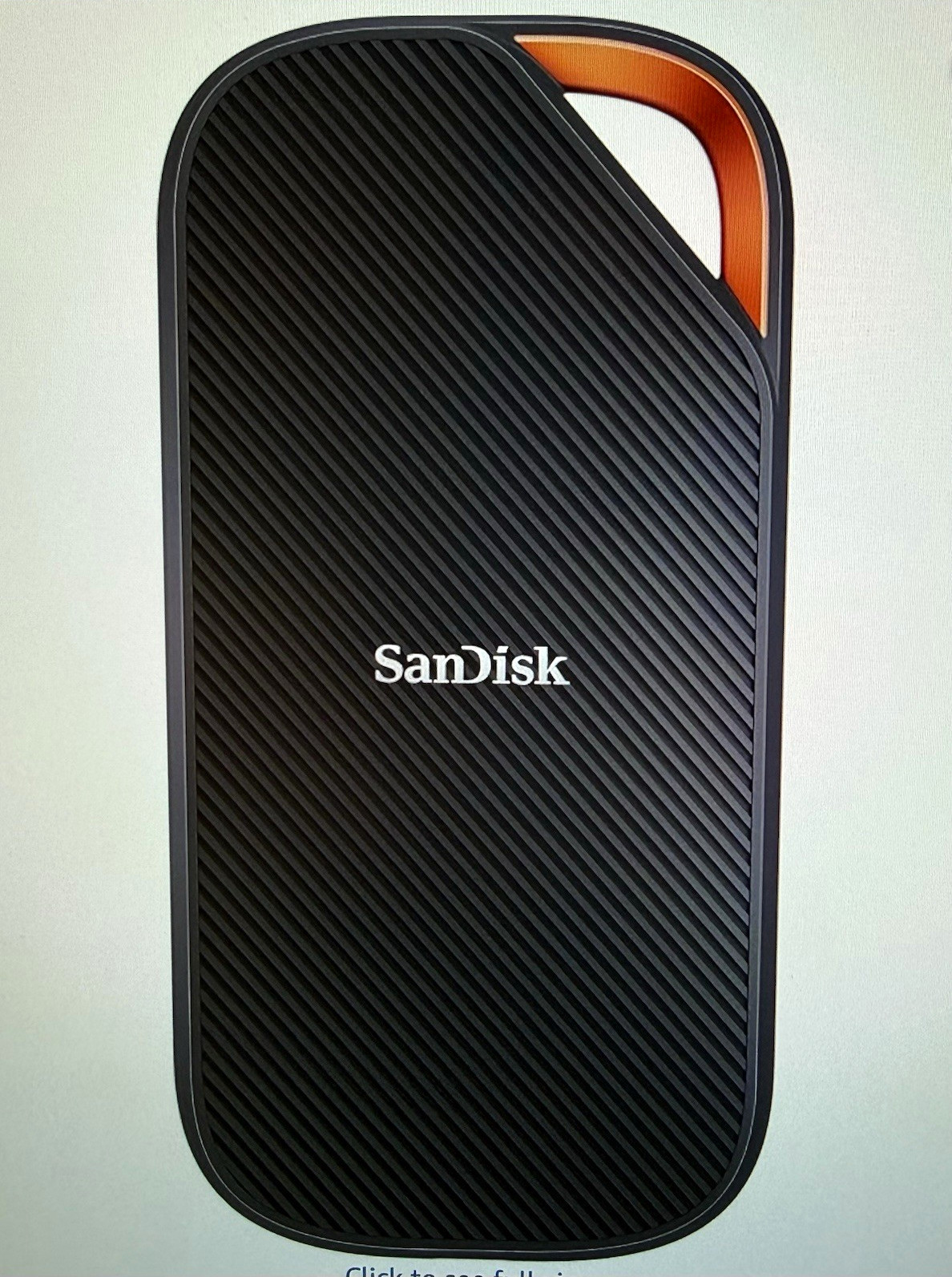 SanDisk Extreme PRO 2TB Portable SSD USB4 3800MB/s NEW + ProCase Carrying Case