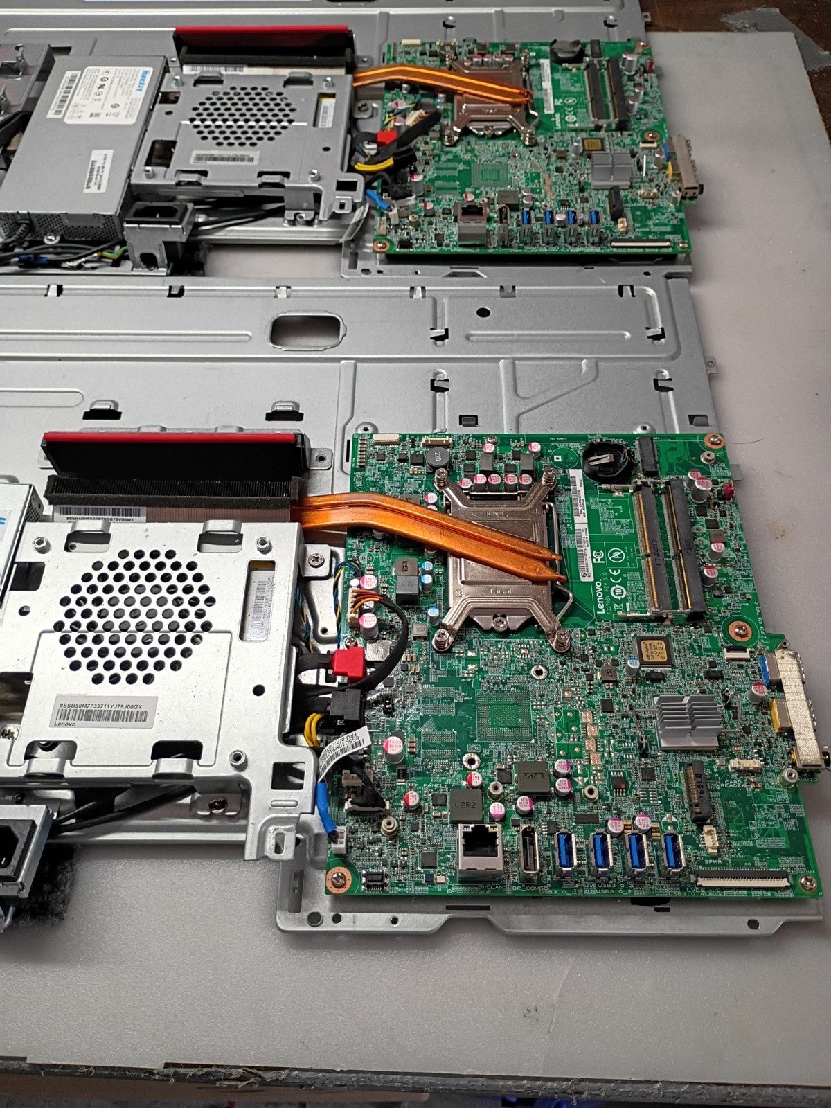 LENOVO  THINKCENTRE M910z & M810z AIO COMPLETE INTERNALS, i7 7700U CPU @ 3.6 GHz