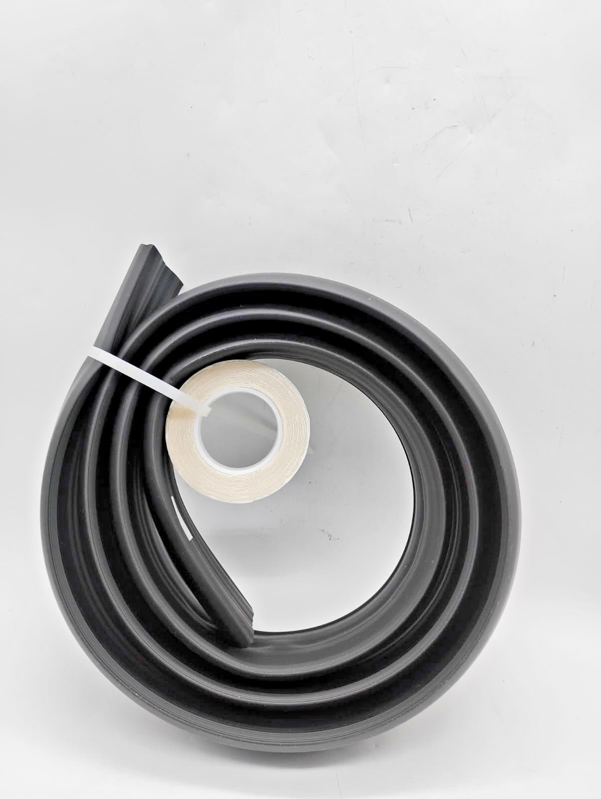 Amazon Basics Floor Cord Cover, 6ft Length, 2.6" Diameter, Cable Protector